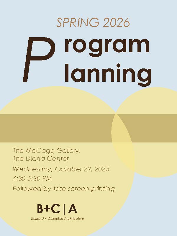 Poster for The B+C|A Program Planning Meeting for Spring 2025