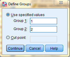 SPSS Screenshot