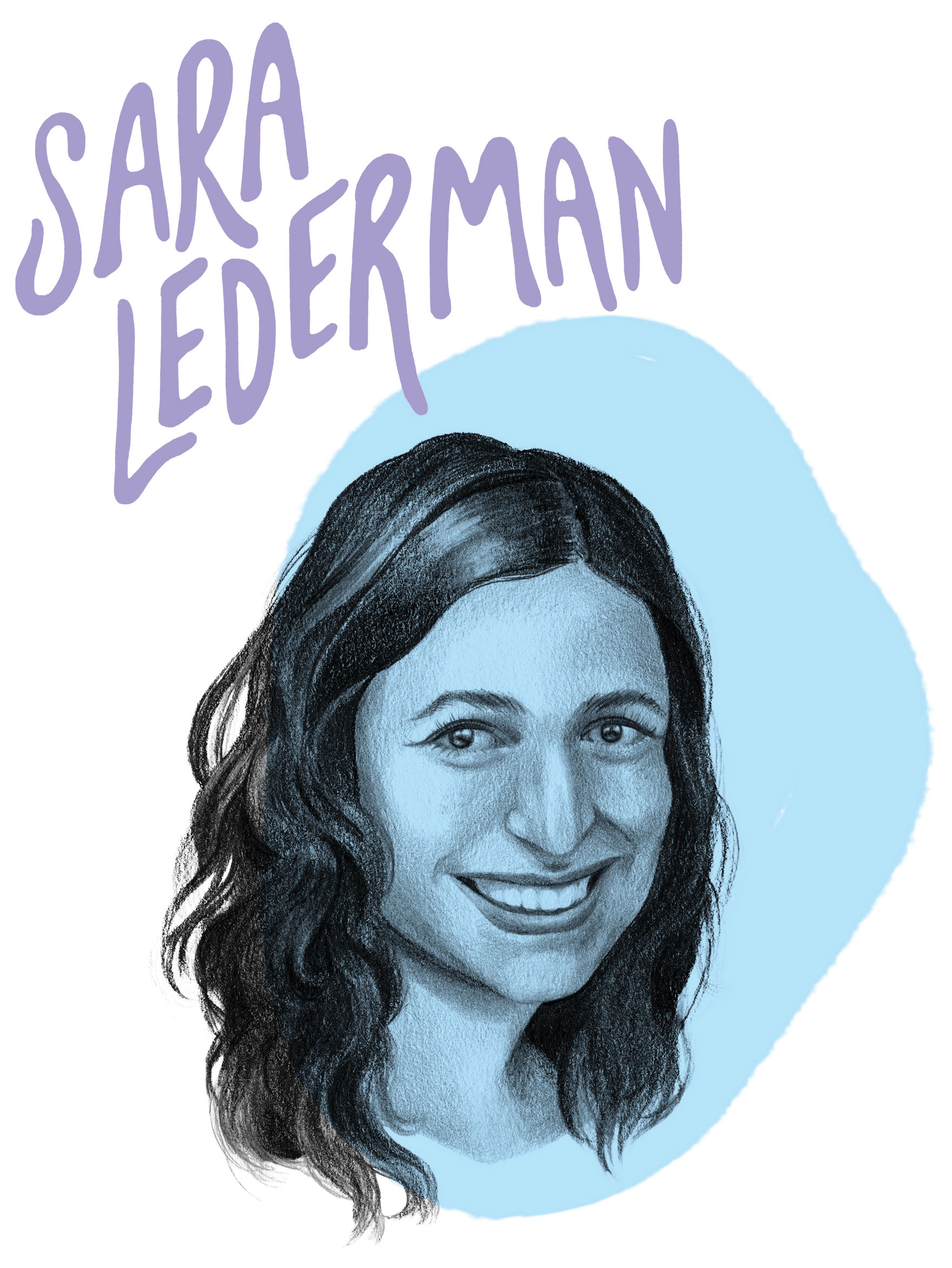 Sara Lederman Portrait Illustration