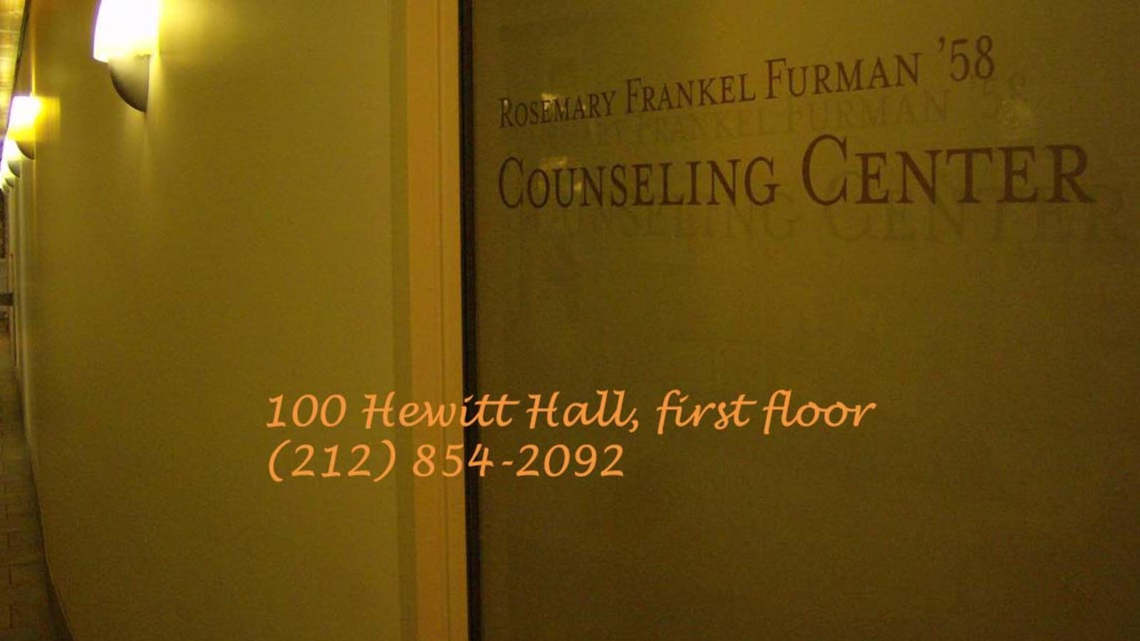 Rosemary Furman Counseling Center