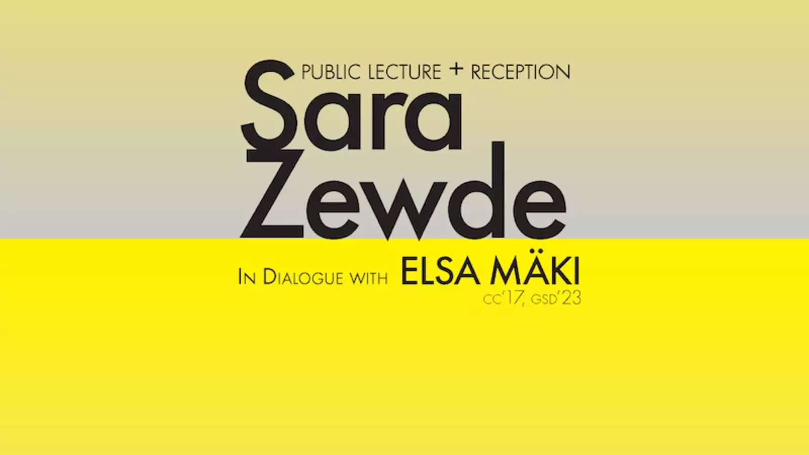 Norma Merrick Sklarek Lecture Poster