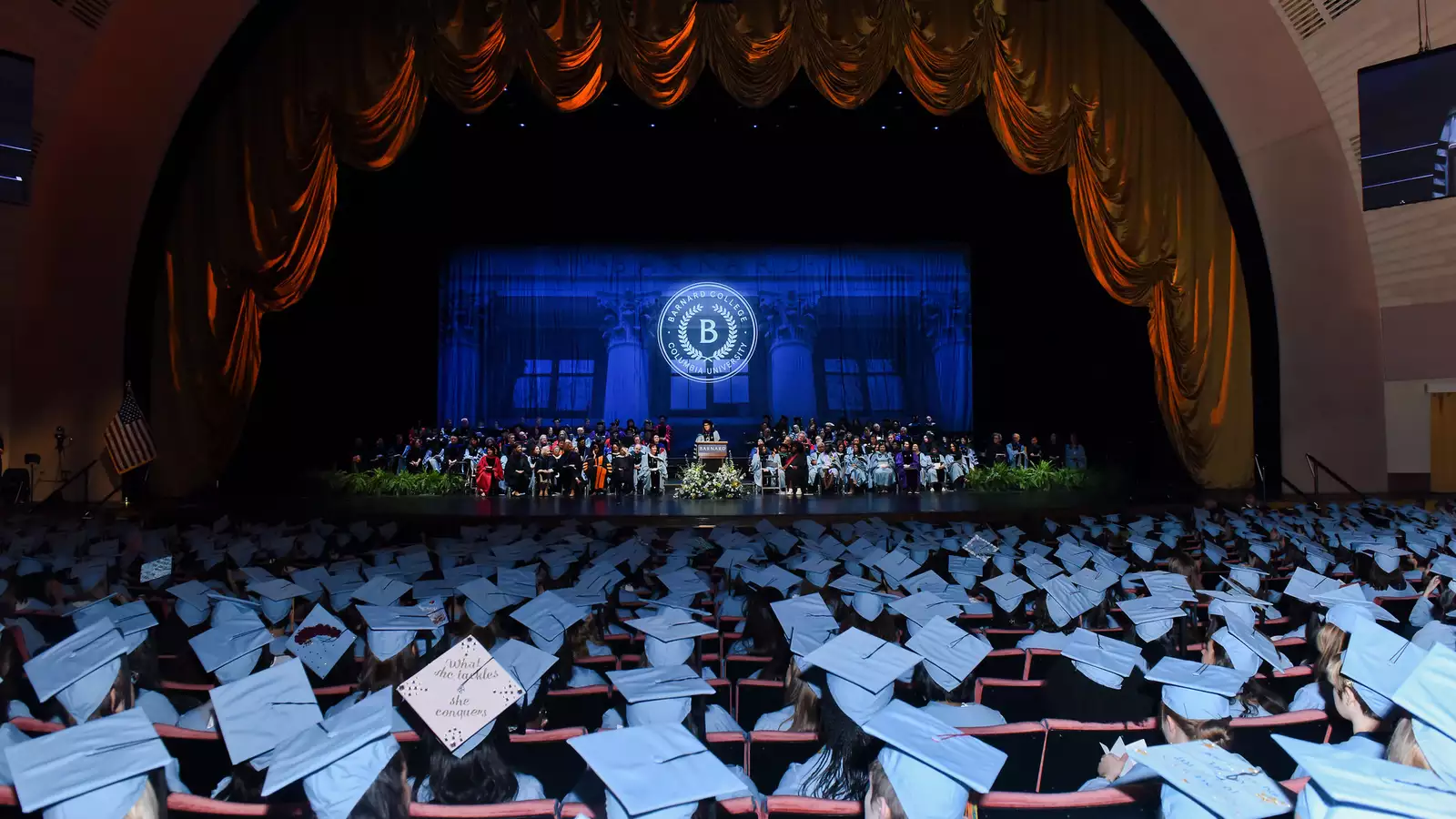 Commencement at radio city music hall