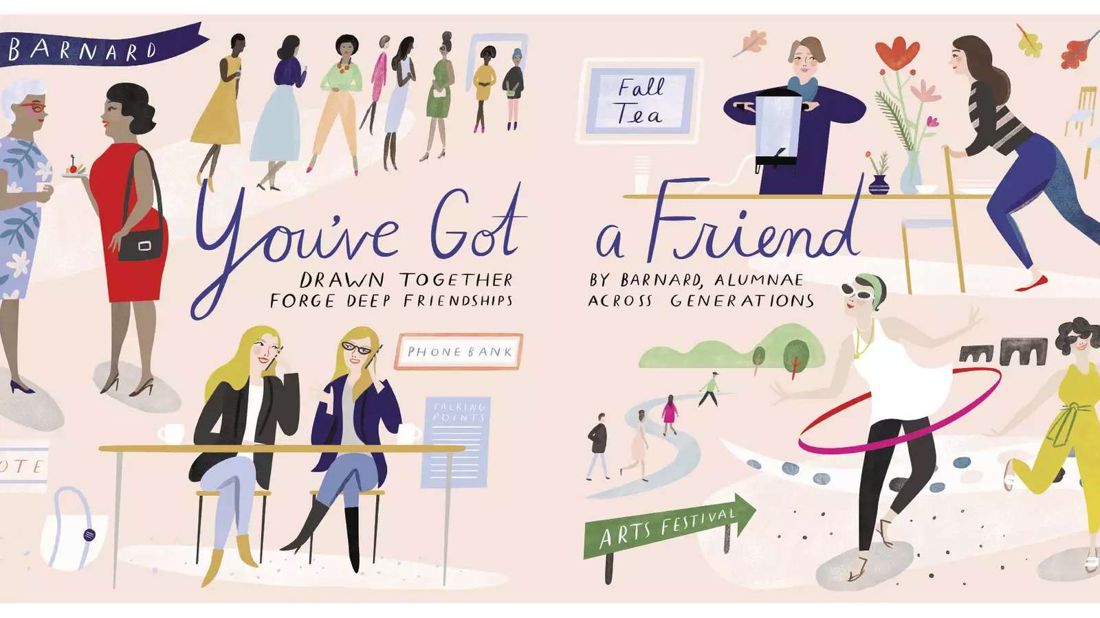 Drawn together by Barnard, alumnae forge deep friendships across generations