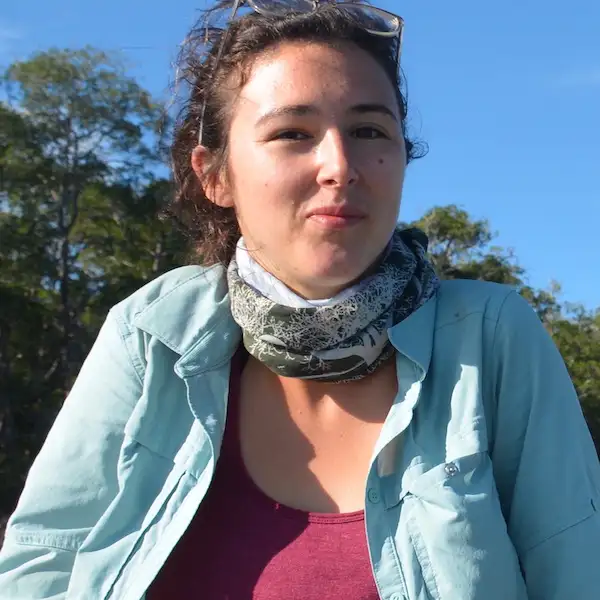 Dr. Resetarits in the field searching for California horn snails
