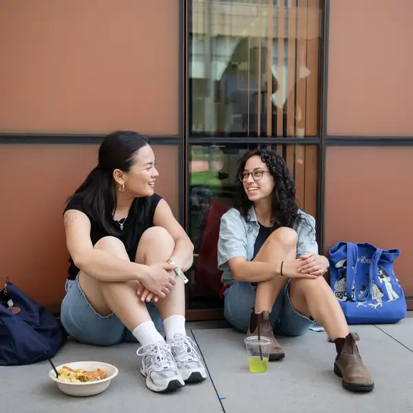 Students outside