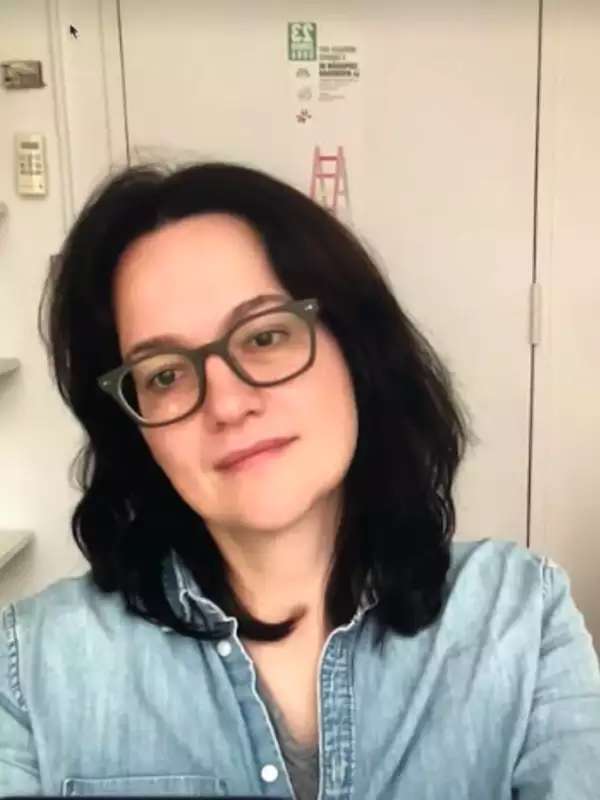 Headshot of Professor Maja Horn in her office.