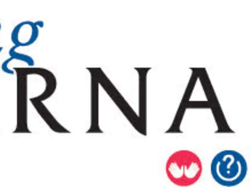 Being Barnard department logo in blue text