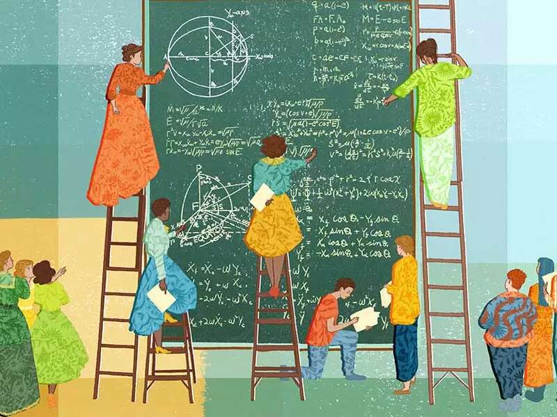 Women in Math Illo