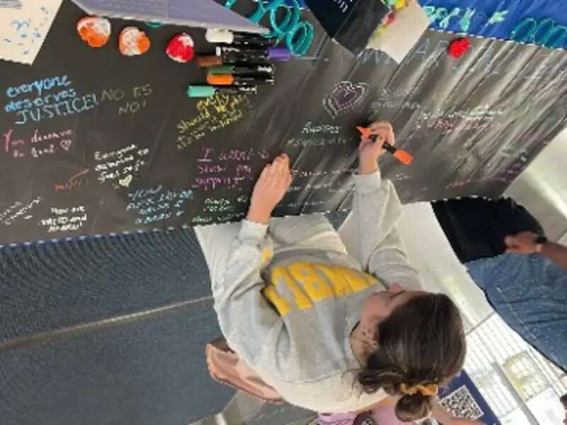 Denim day poster board