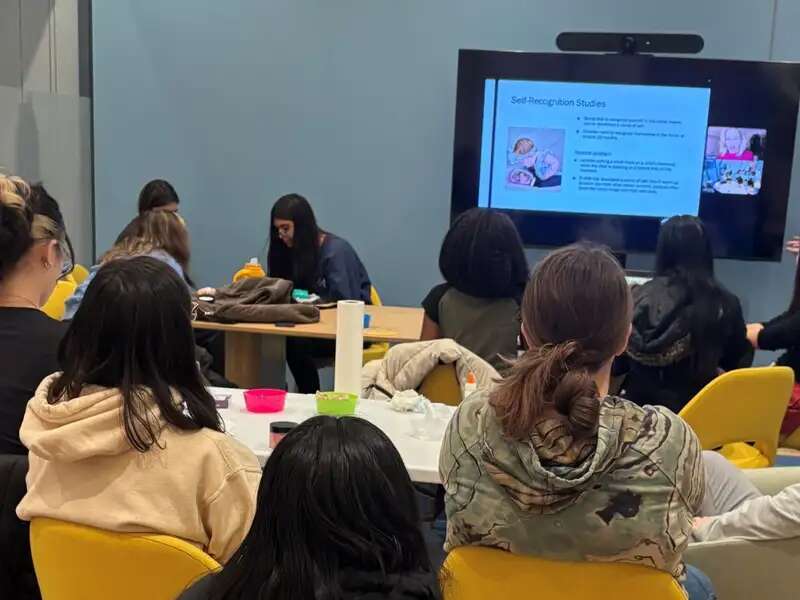 Students present workshop on confidence