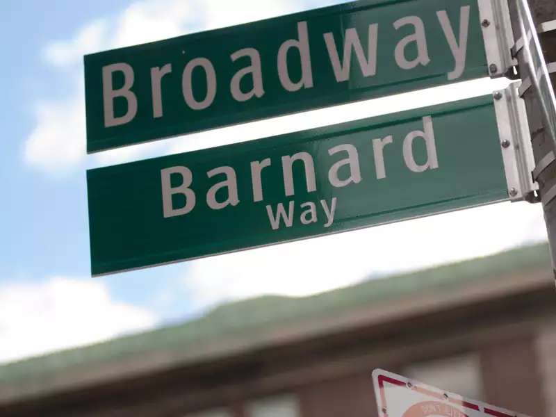 Barnard Way Signs