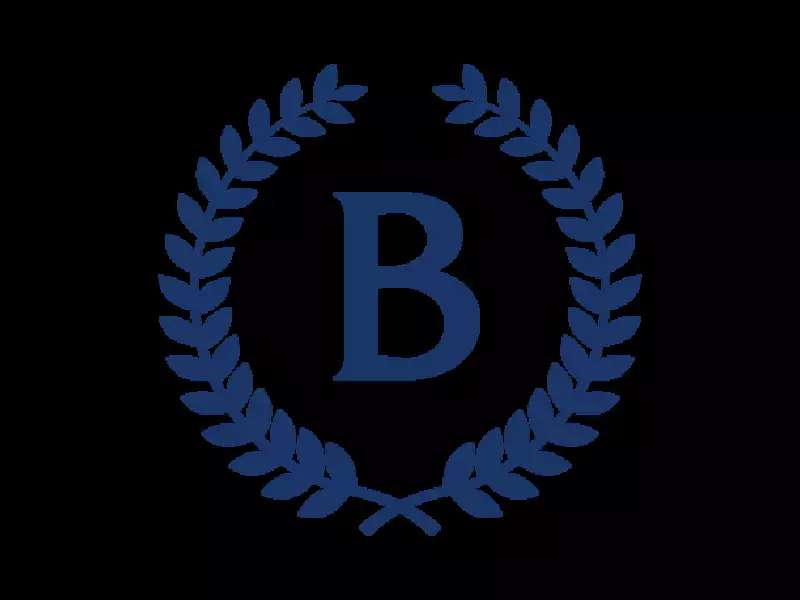 Barnard laurels surround the B, logo