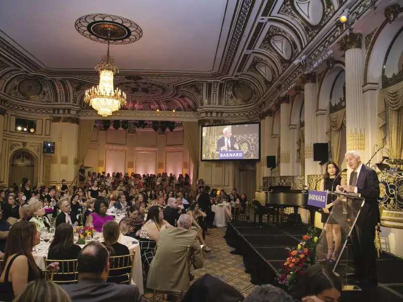 crowd at the gala
