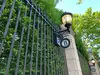 detail of Barnard fence
